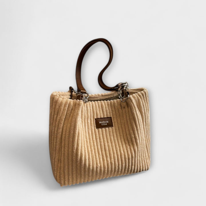 Bolso de mano suave de terciopelo Laura - Un bolso elegante y cómodo