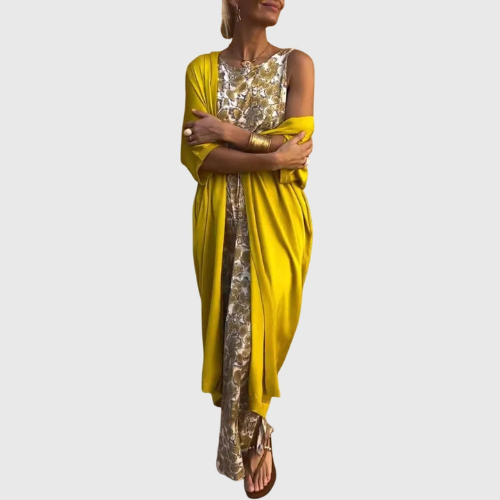 "Erika" | Conjunto elegante para vacaciones de verano.