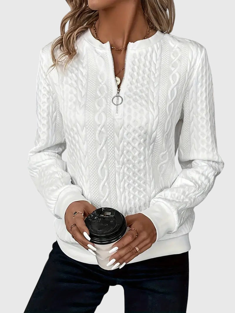 Nora™ | Suéter con Cremallera