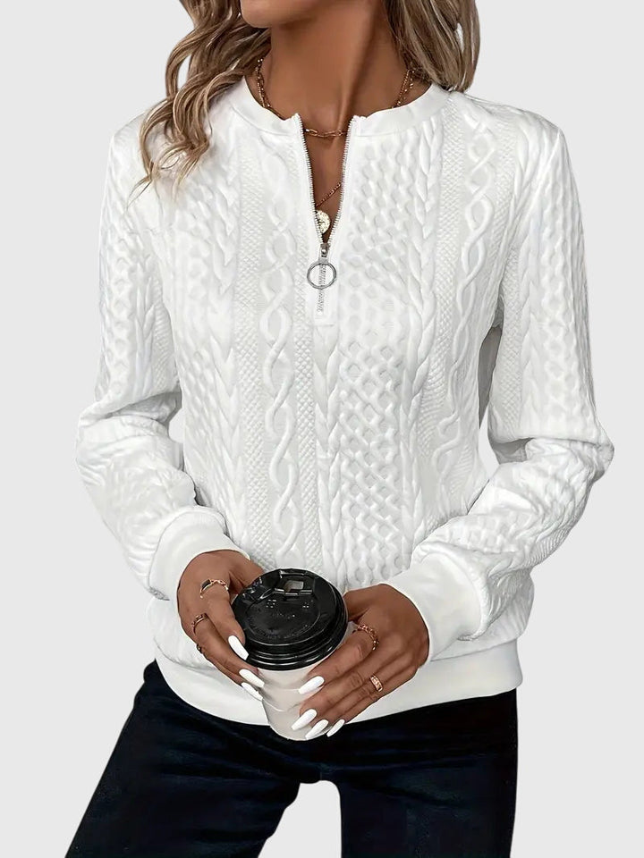 Nora™ | Suéter con Cremallera