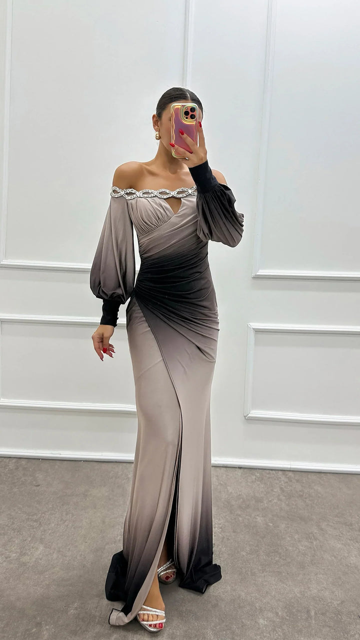 Delia - Vestido Off-Shoulder