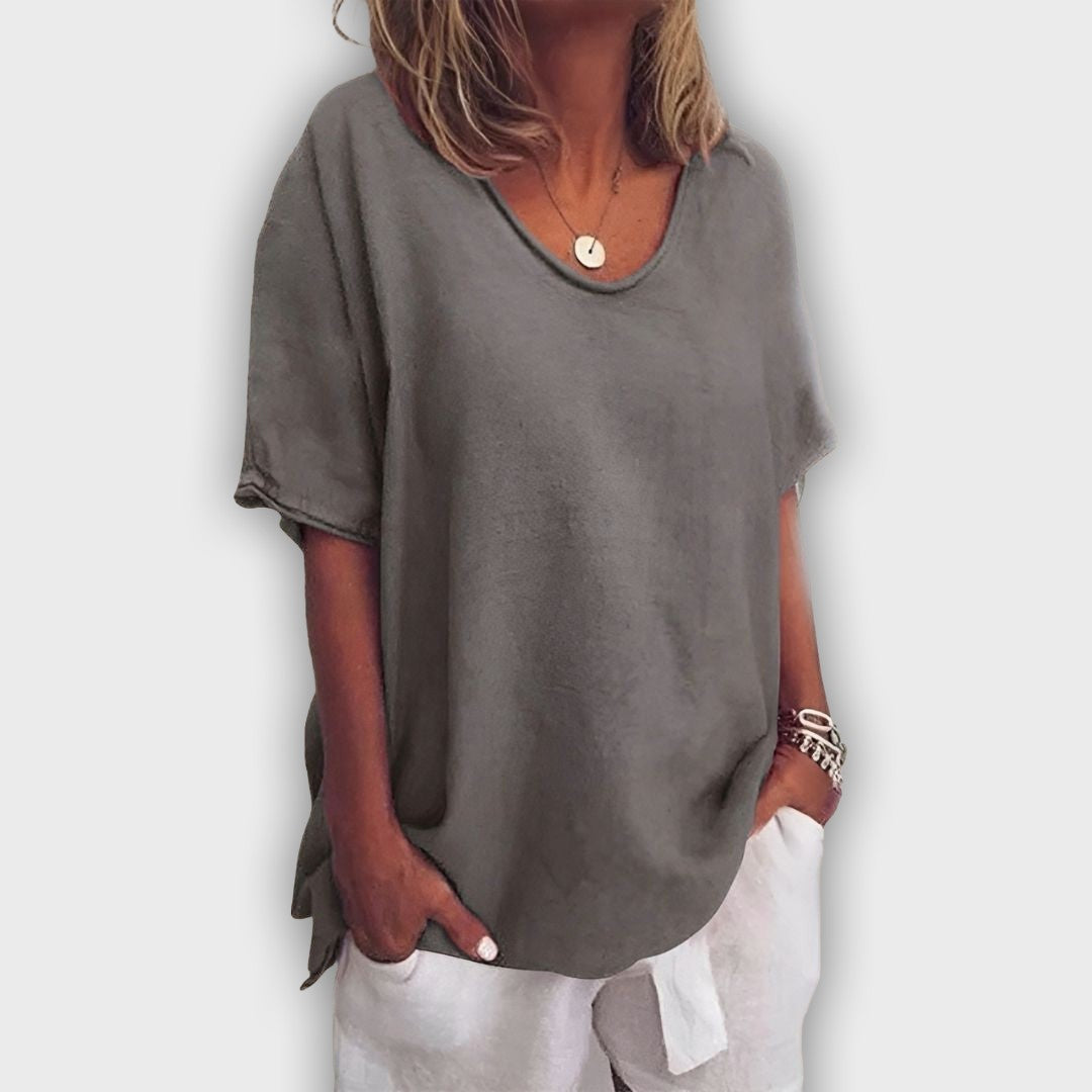 Camiseta Sally™ cómoda para el verano