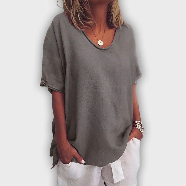 Camiseta Sally™ cómoda para el verano