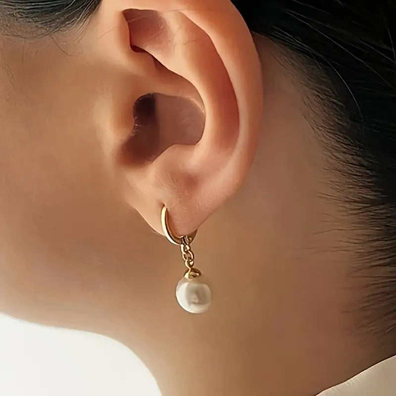 Conjunto de joyas Golden Grace Pearl | Oro