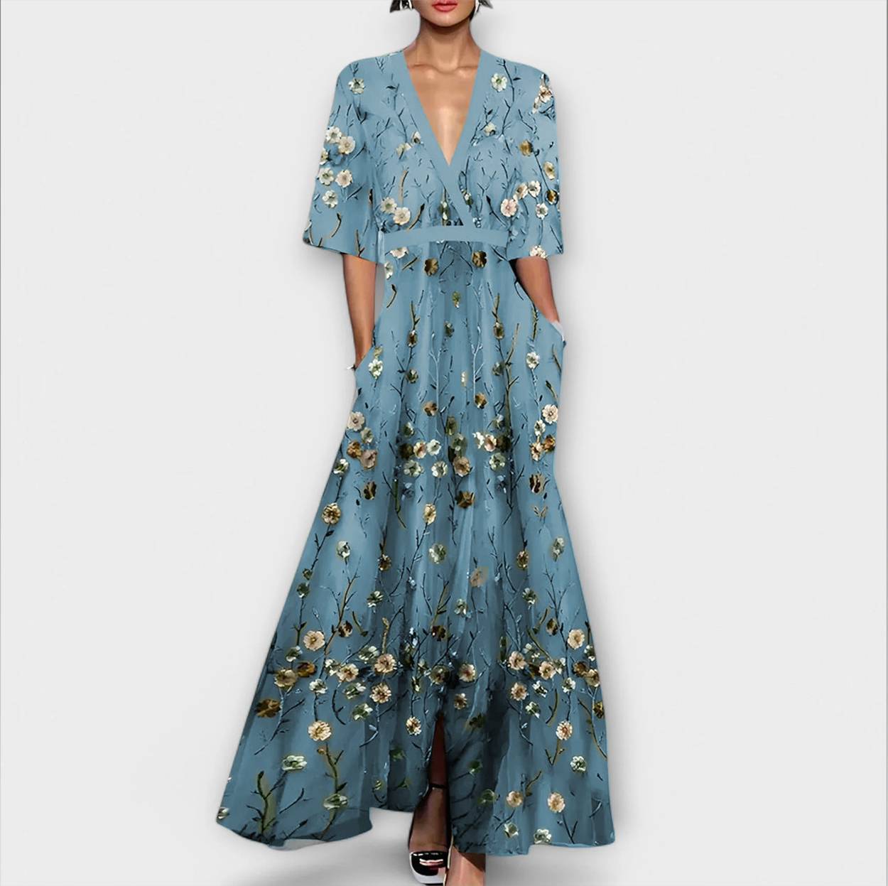 Vestido Maxi Jenna - Cómodo y Elegante