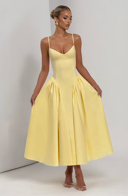 Vestidos midi Emerson - Limón
