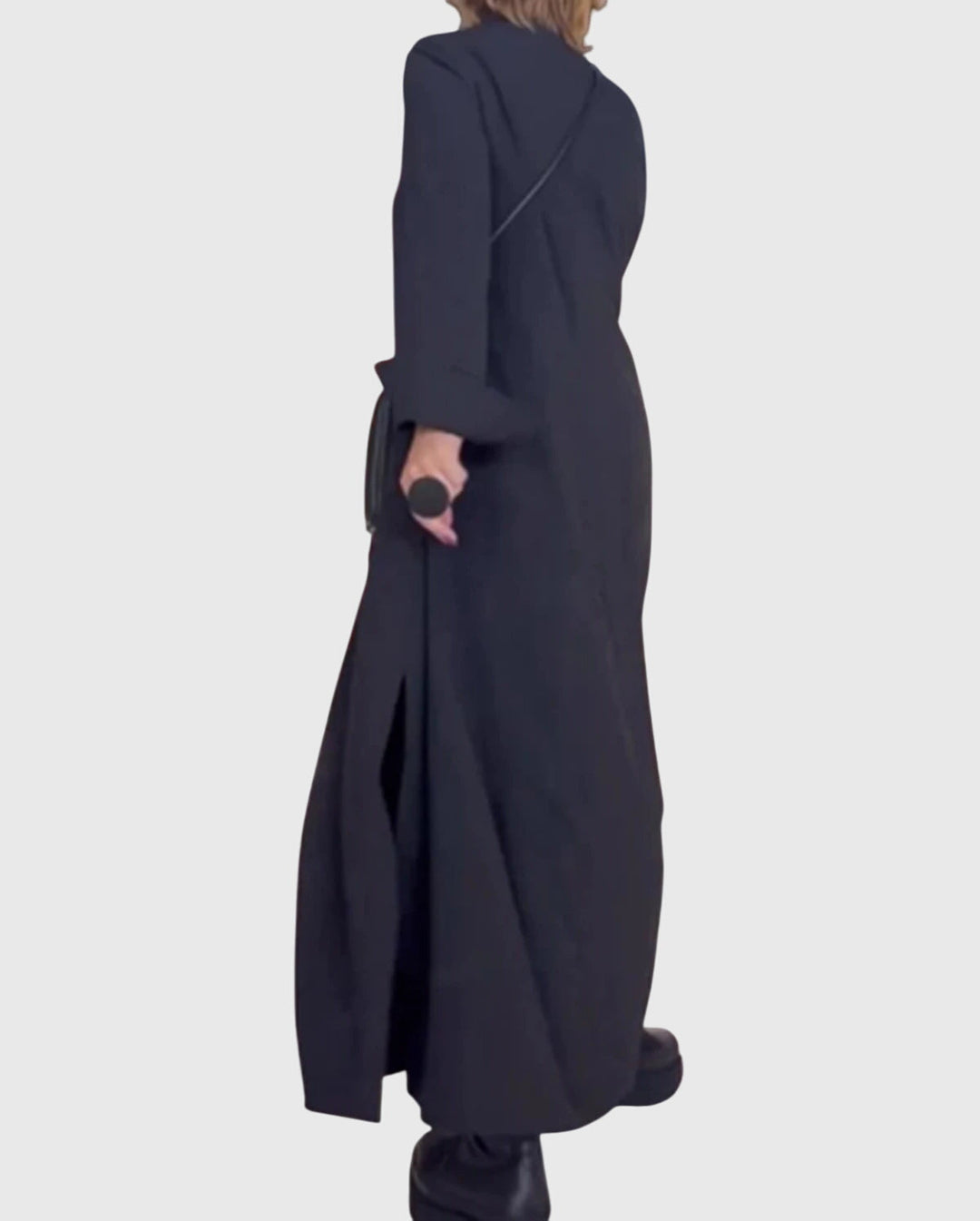 "Elena" | Vestido elegante de suave tela de terciopelo.