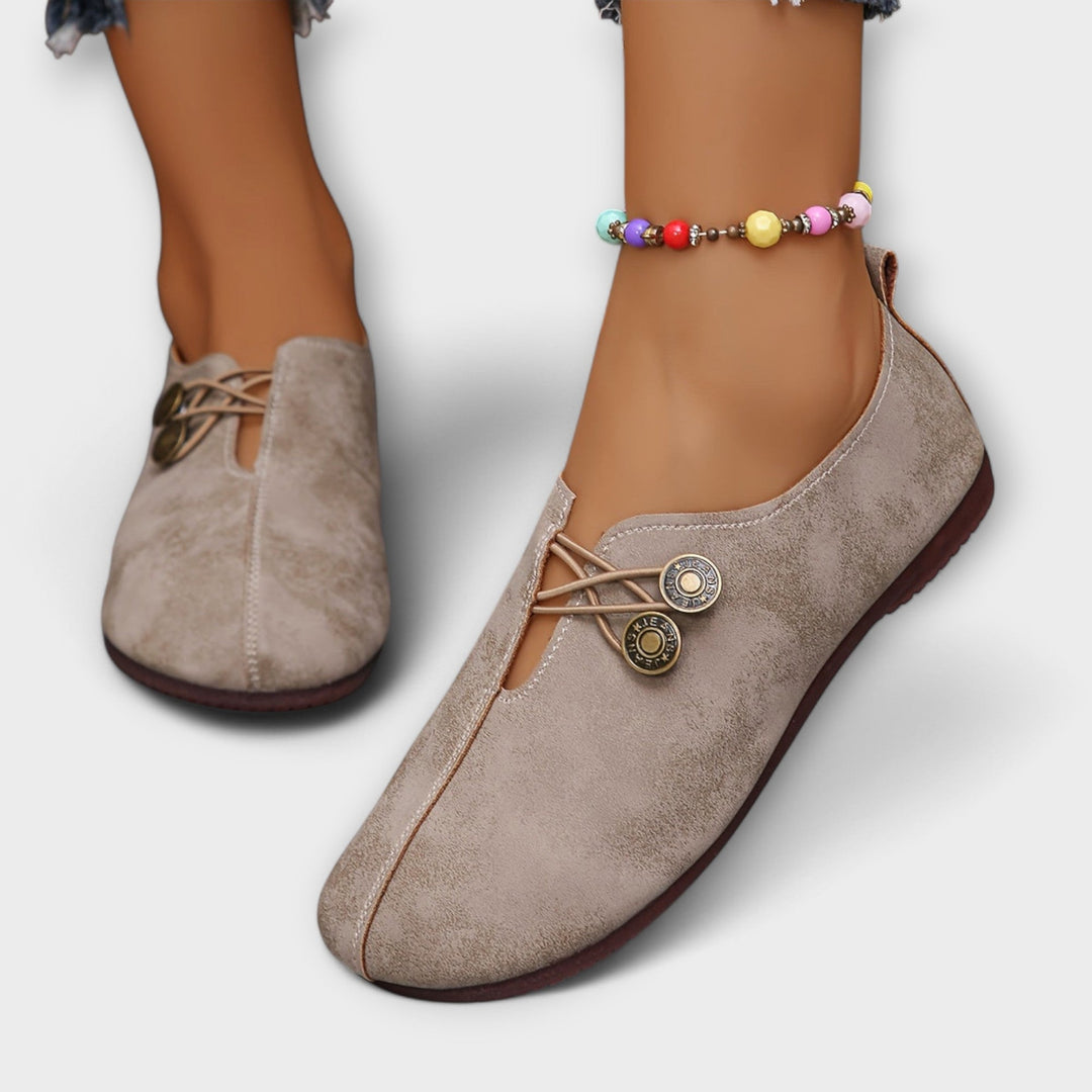 Zapatos Loafer Naira de Cuero Suede - Comodidad y Elegancia en Cada Paso