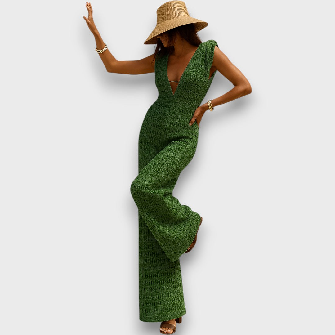 Eizlin – Mono de verano con detalles de macramé