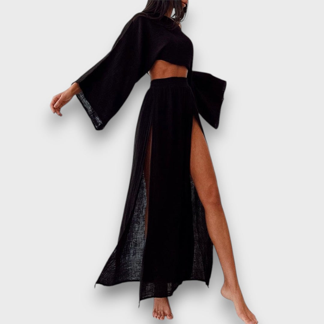 Eliz – Conjunto de licra holgada