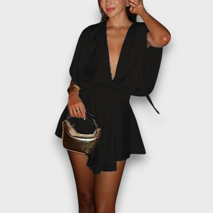 Airyán – Pantalones cortos elegantes con cuello en V