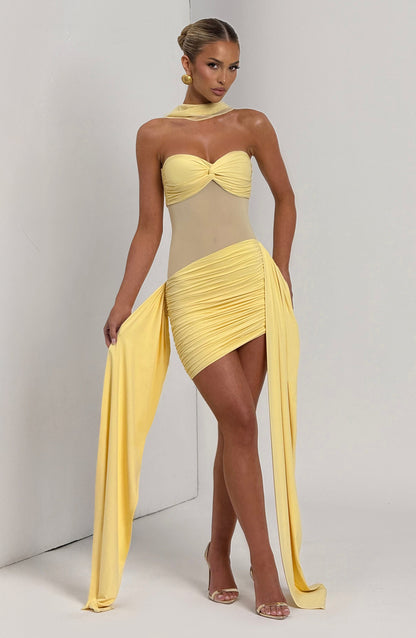 Vestido Fiora - Limón