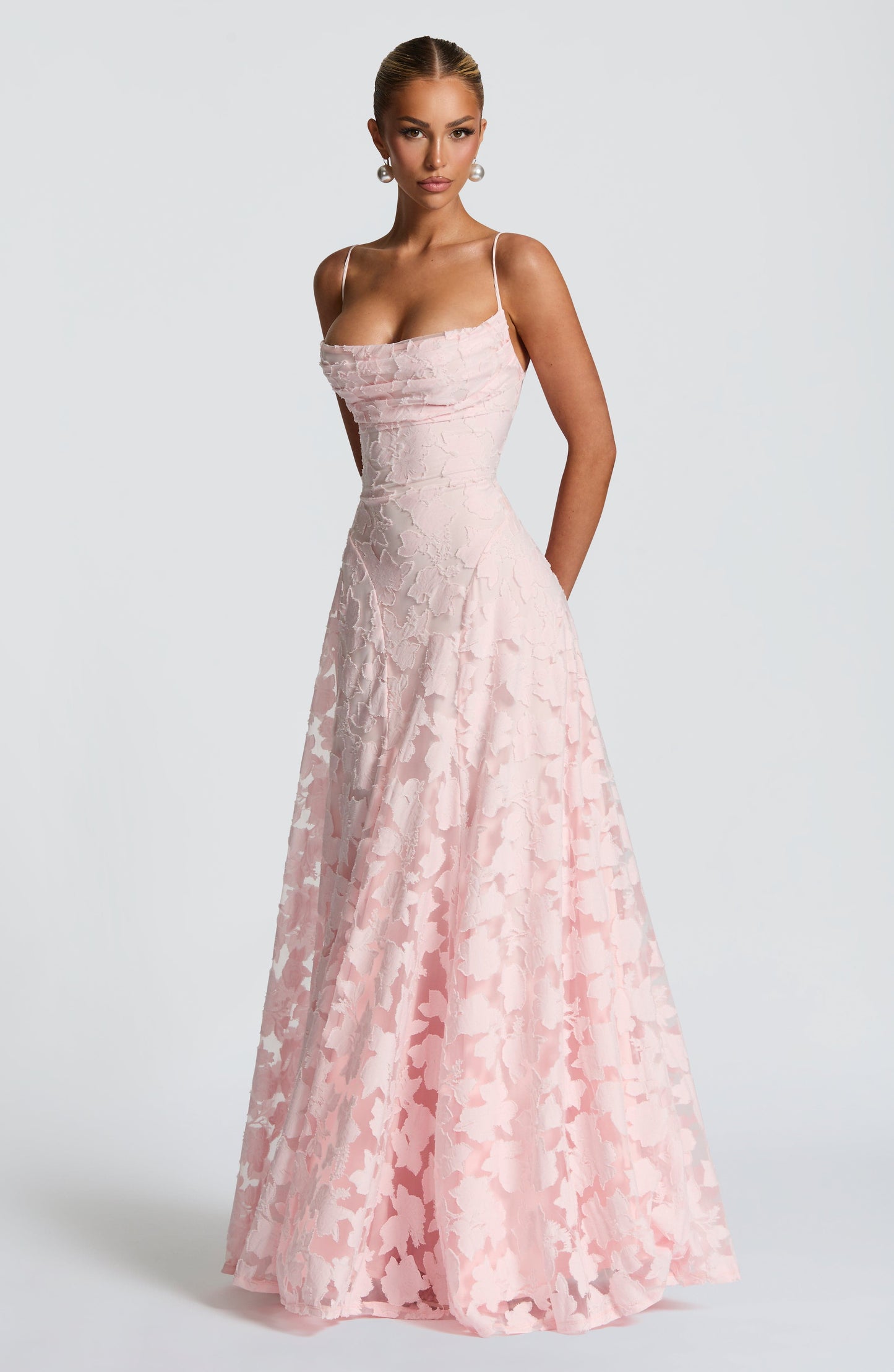 Francesca™ | Vestido maxi con encaje