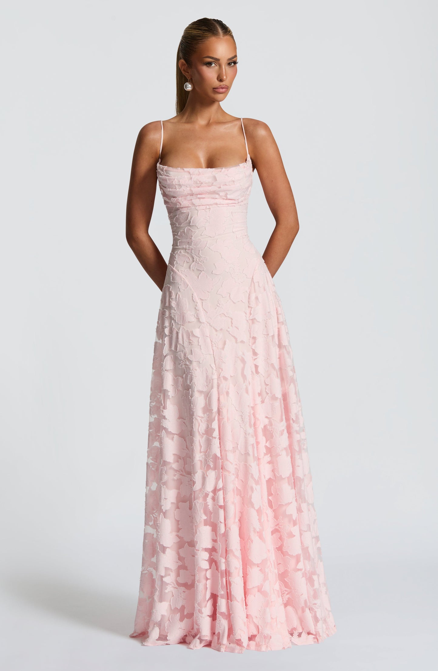 Francesca™ | Vestido maxi con encaje
