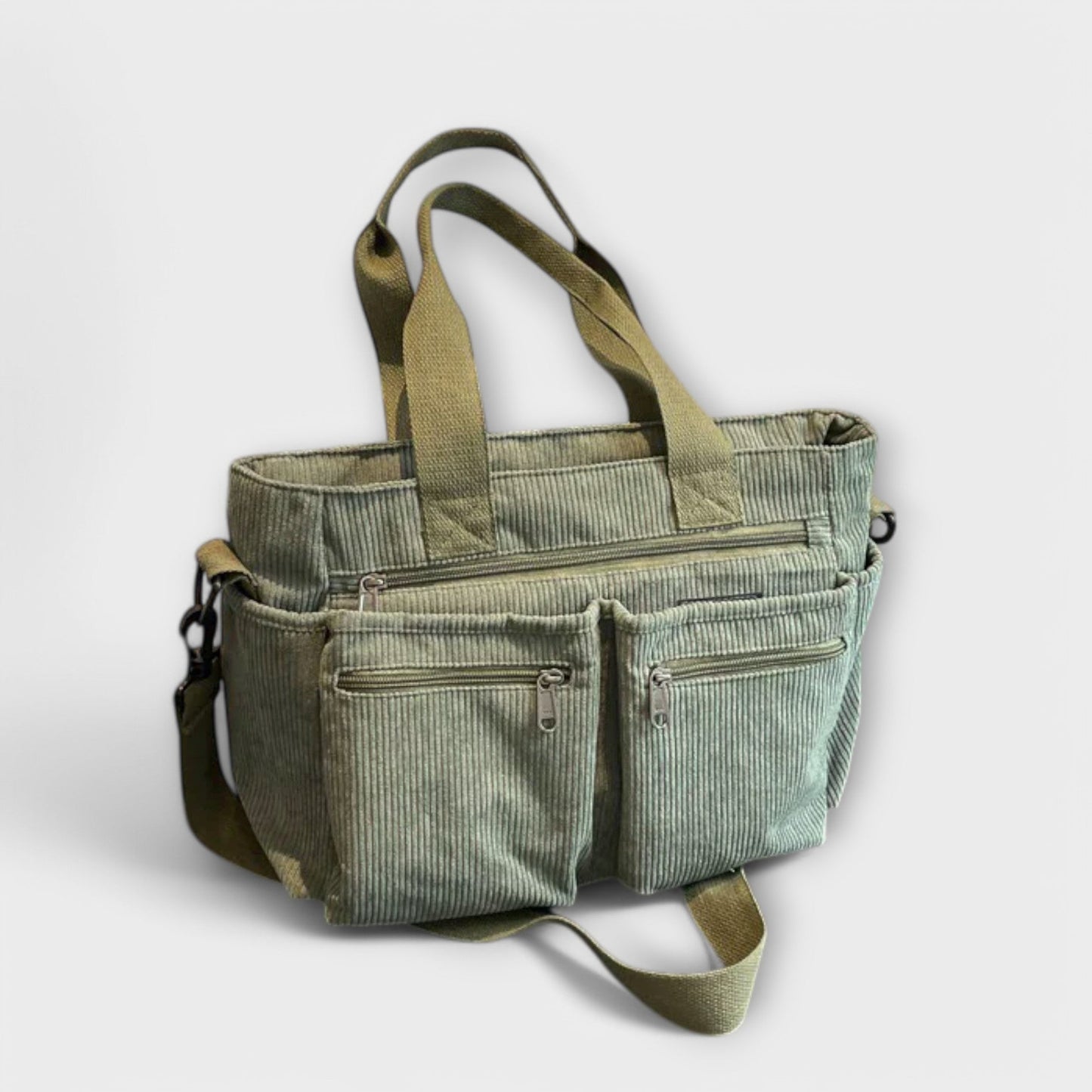 Bolso tote impermeable con compartimento interno espacioso