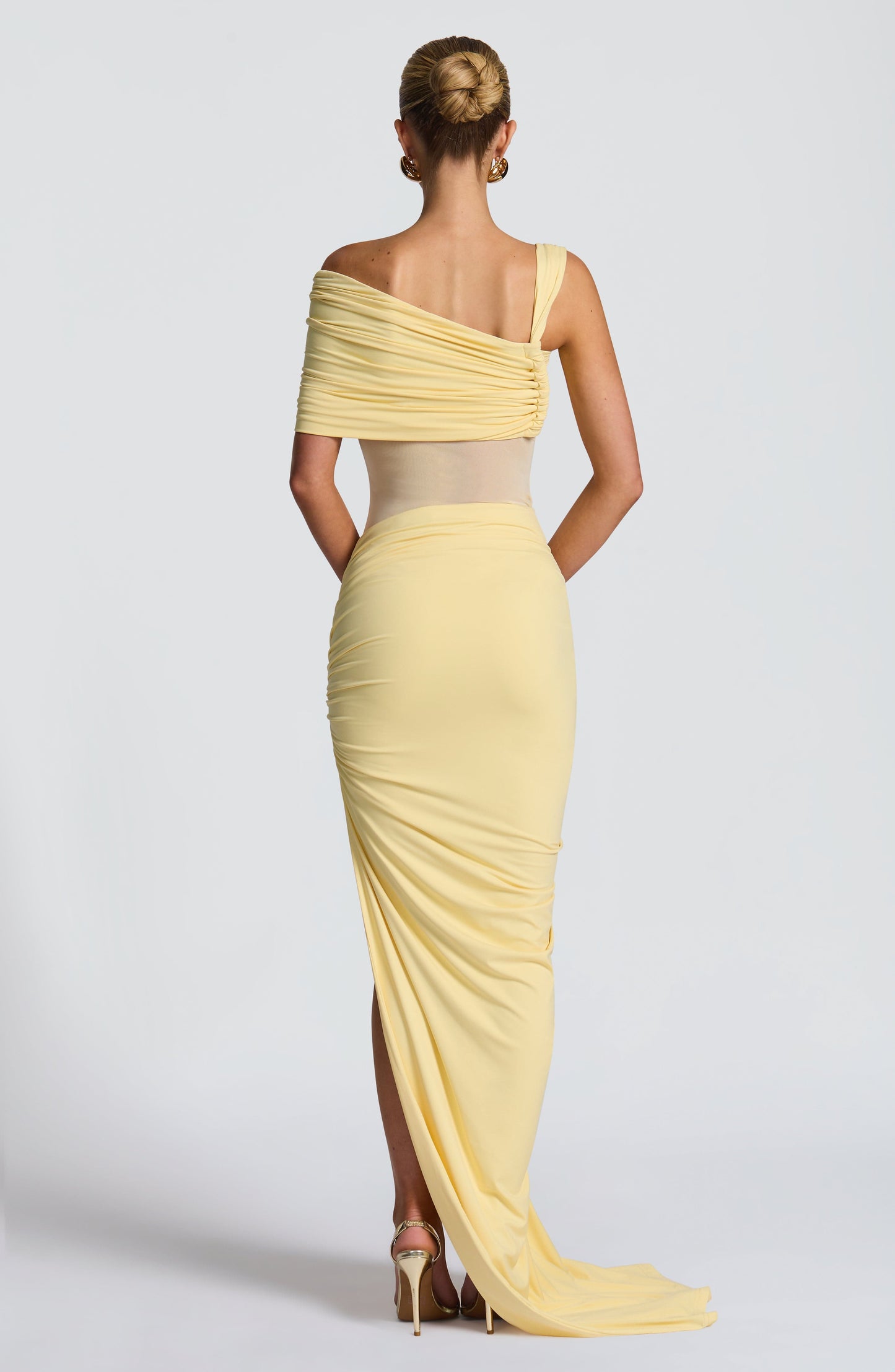 Falda Maxi Henrietta - Limón