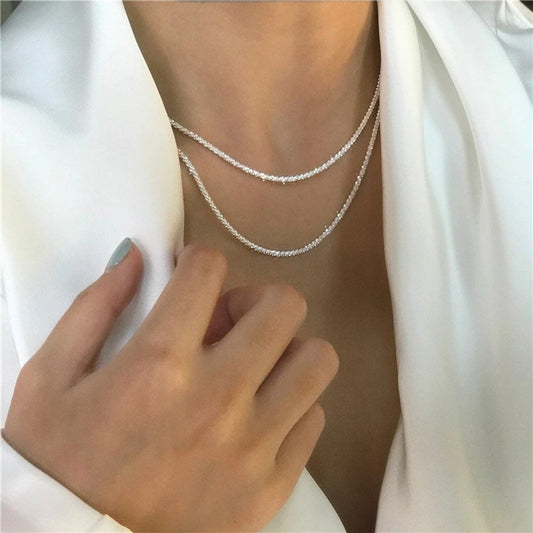 Colgante de estrella de plata esterlina 925 - Joyería elegante para mujeres