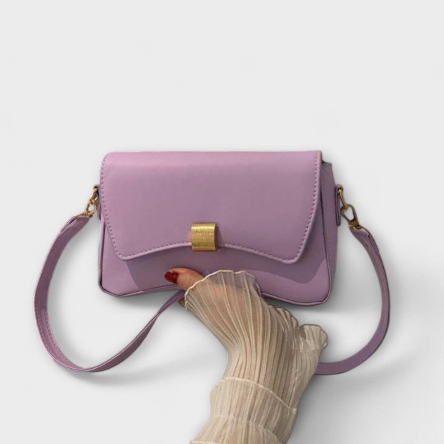 Bolso de solapa vintage clásico de Laura - Elegante y diseñado