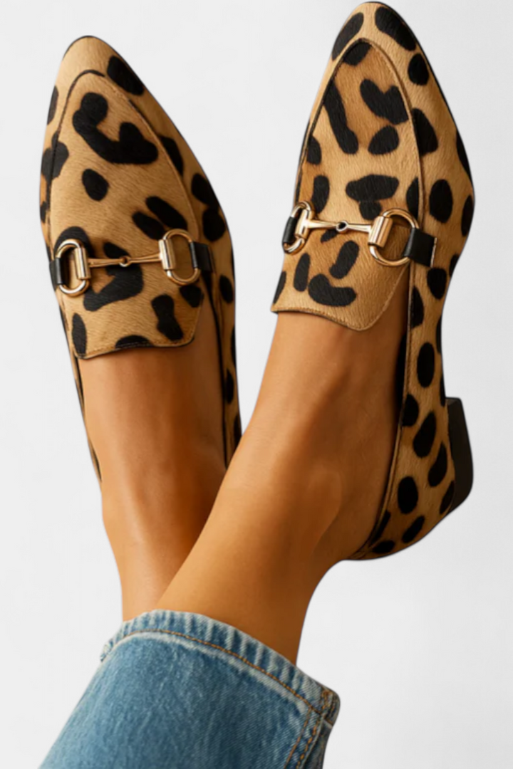 Mocasines Lillian con hebilla metálica