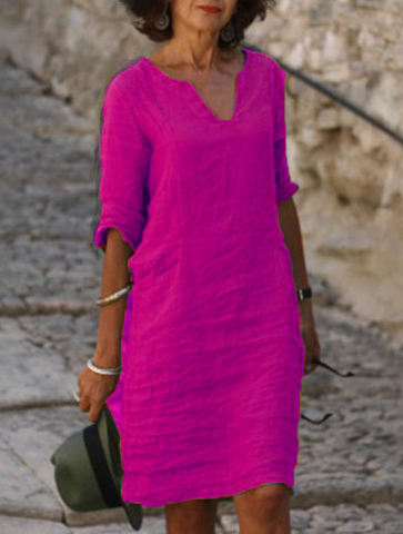 Isabela - Vestido de verano con cobertura de barriga