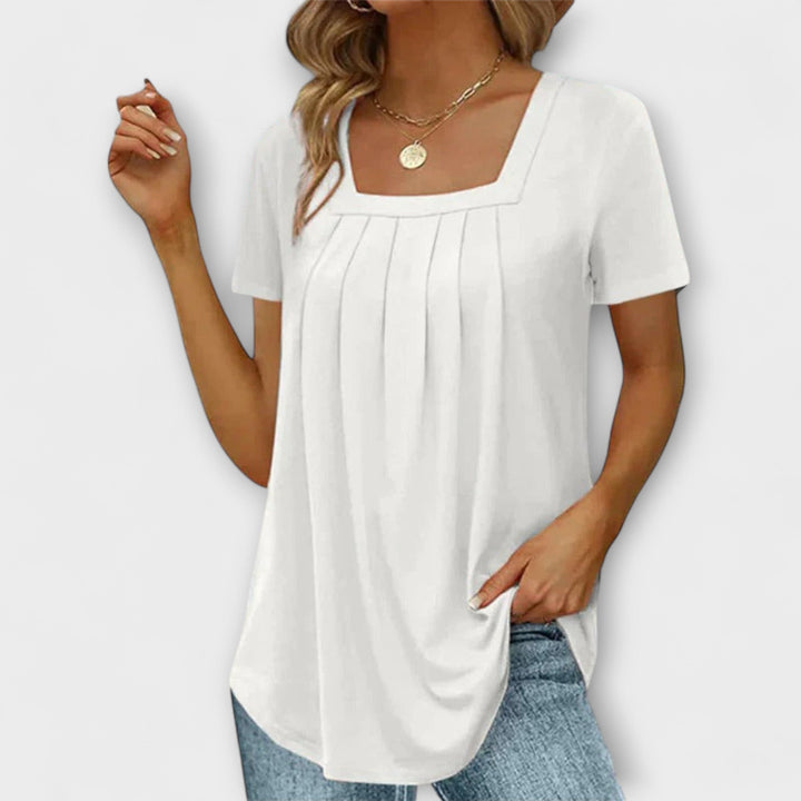 Camiseta de verano ligera para mujeres – Elegante y refrescante