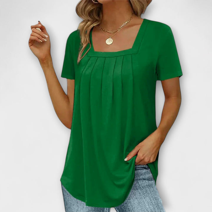 Camiseta de verano ligera para mujeres – Elegante y refrescante