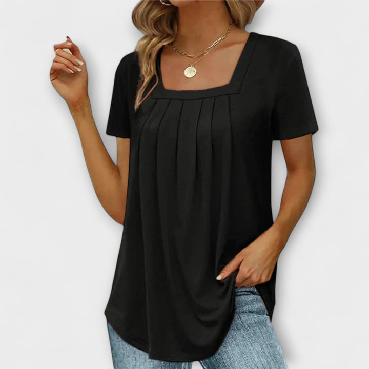 Camiseta de verano ligera para mujeres – Elegante y refrescante