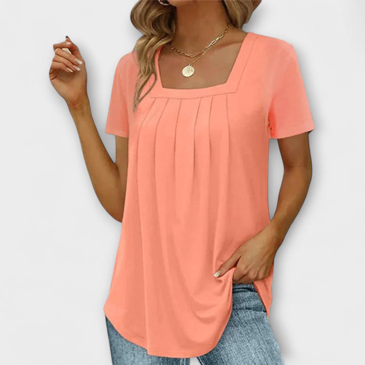 Camiseta de verano ligera para mujeres – Elegante y refrescante