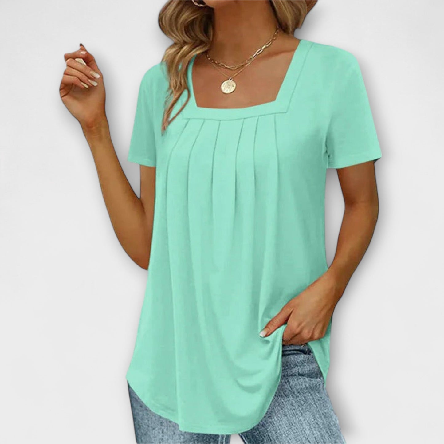 Camiseta de verano ligera para mujeres – Elegante y refrescante