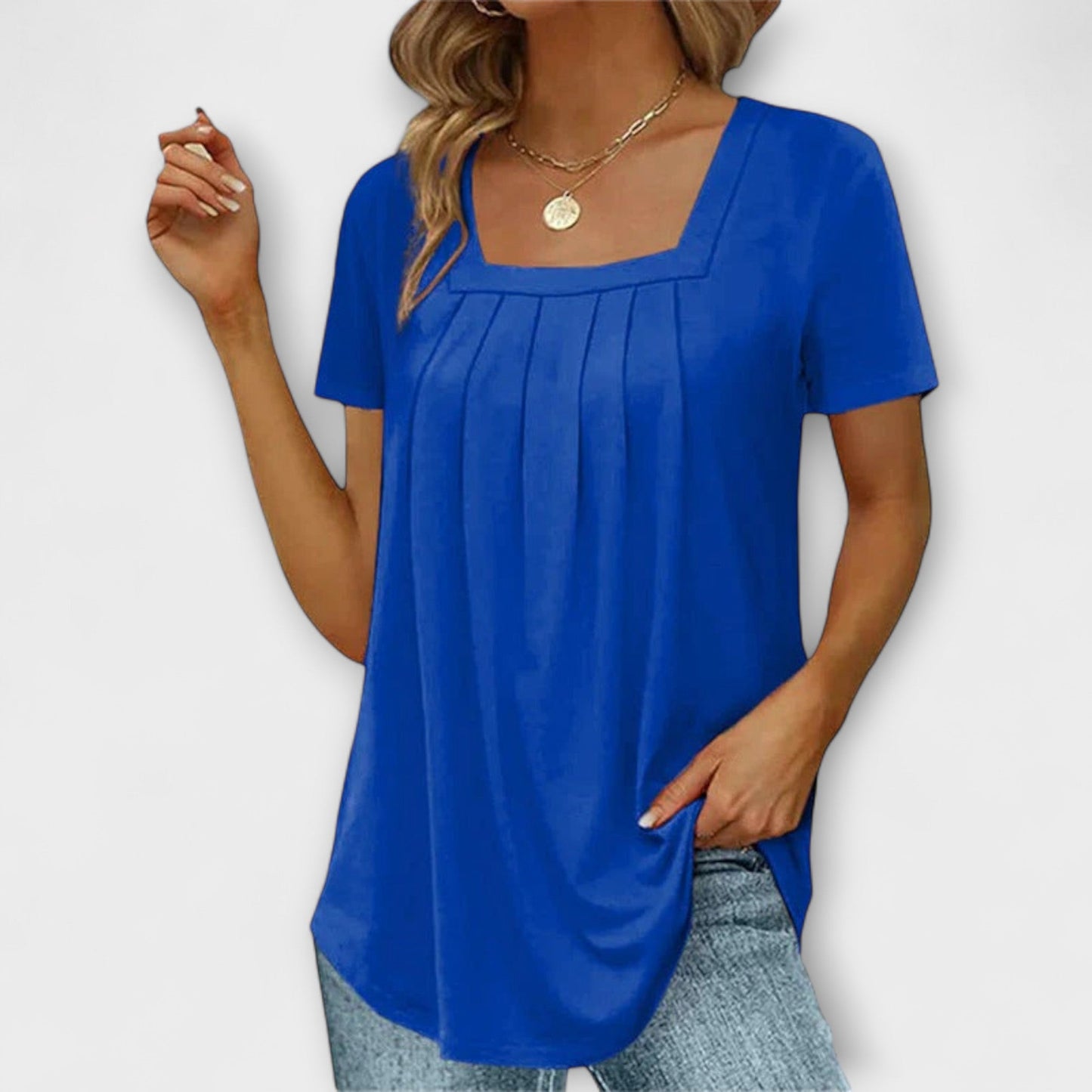 Camiseta de verano ligera para mujeres – Elegante y refrescante