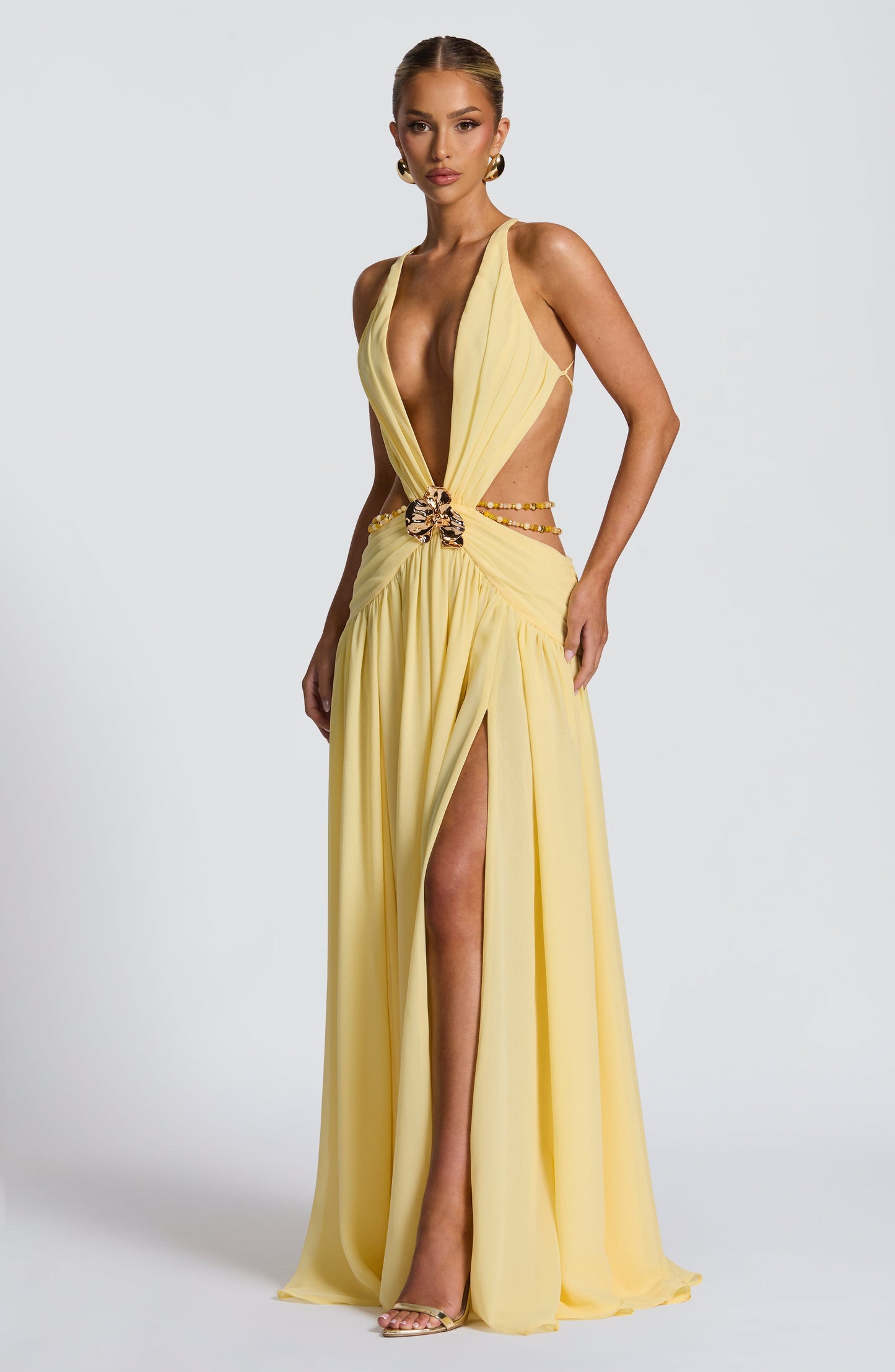 Vestidos Maxi Indiana - Limón