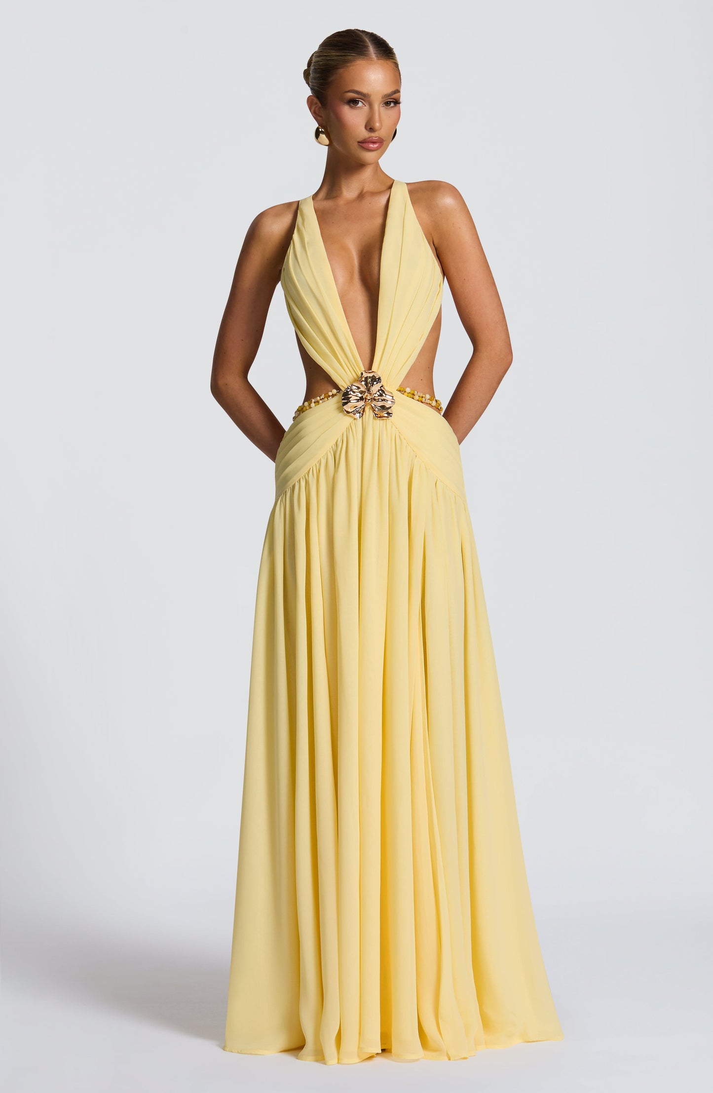 Vestidos Maxi Indiana - Limón