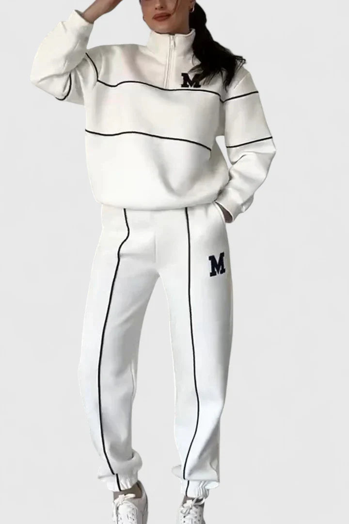 Thalynnae | Conjunto de Suéter y Pantalones Cómodo