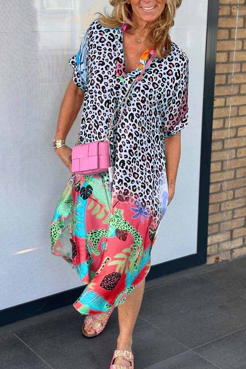 Vestido Caitlin™ de verano con estampado de tigre
