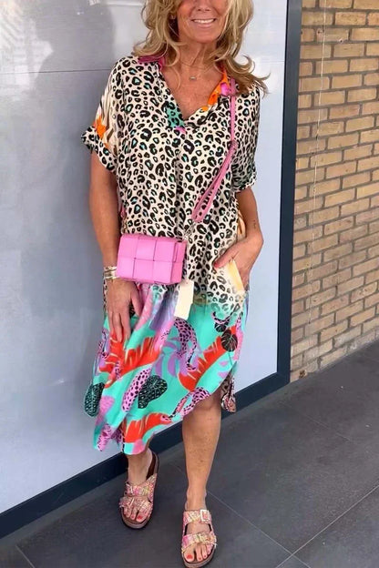 Vestido Caitlin™ de verano con estampado de tigre