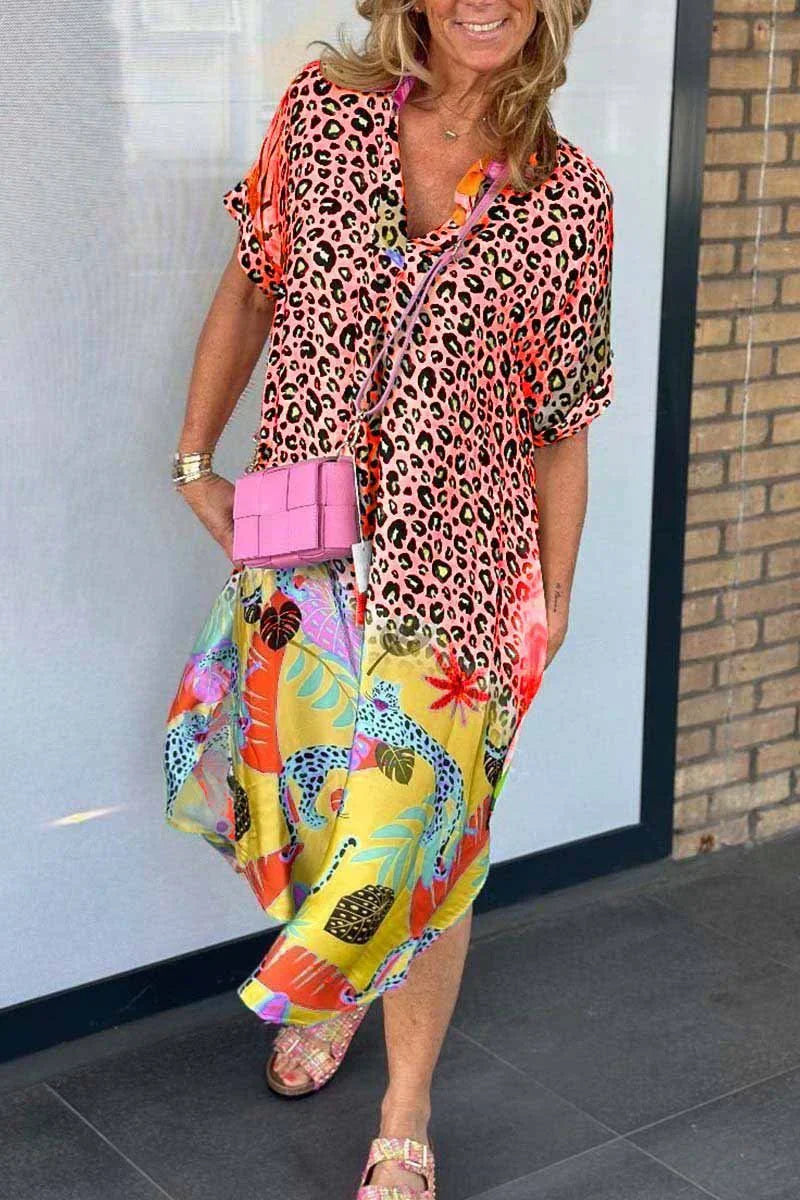 Vestido Caitlin™ de verano con estampado de tigre