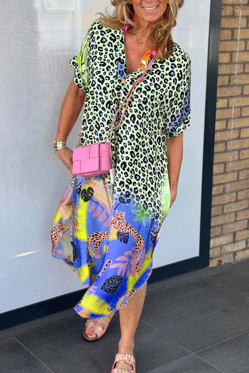 Vestido Caitlin™ de verano con estampado de tigre