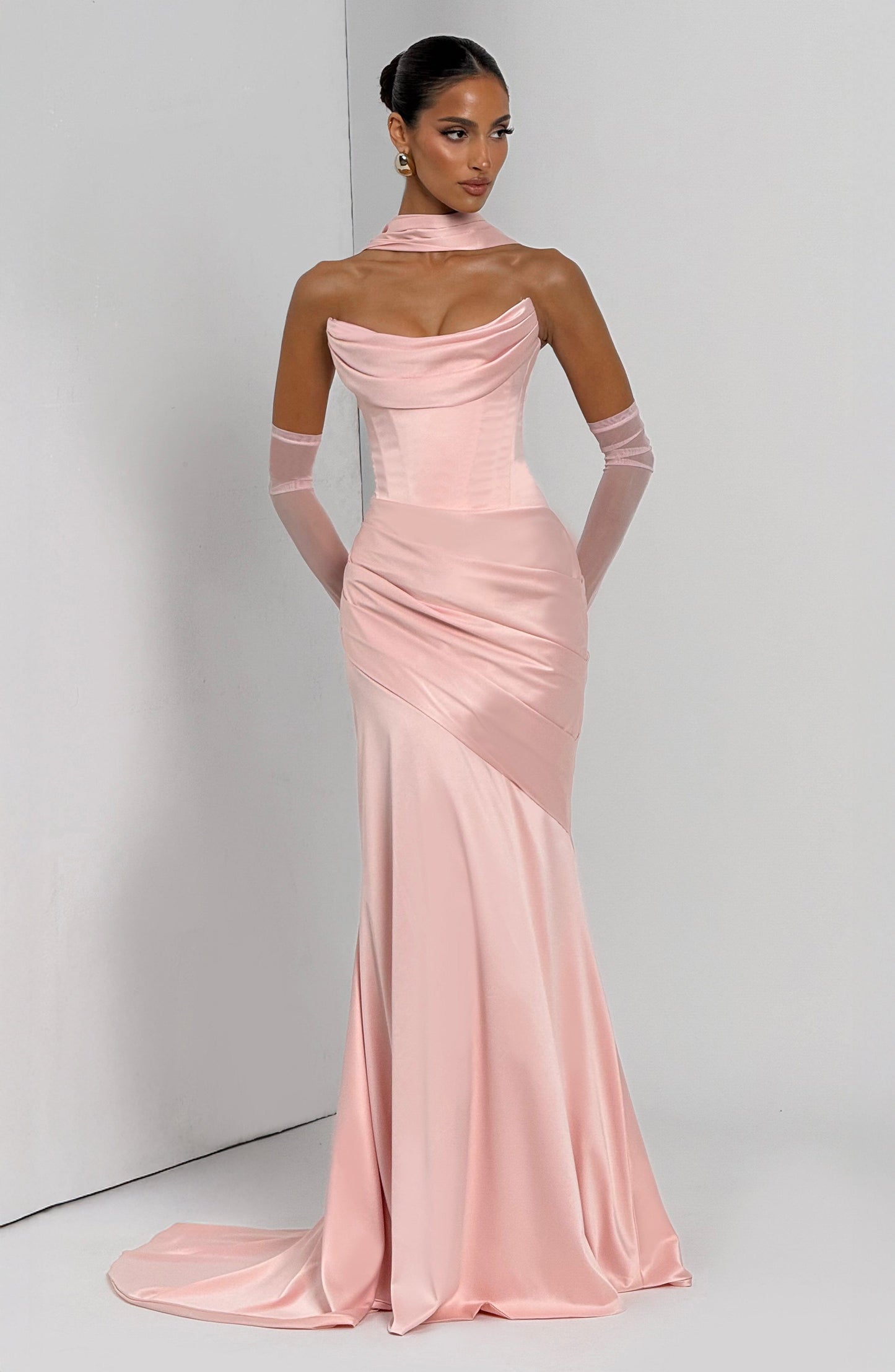 Vestidos Maxi Kensington - Rosa