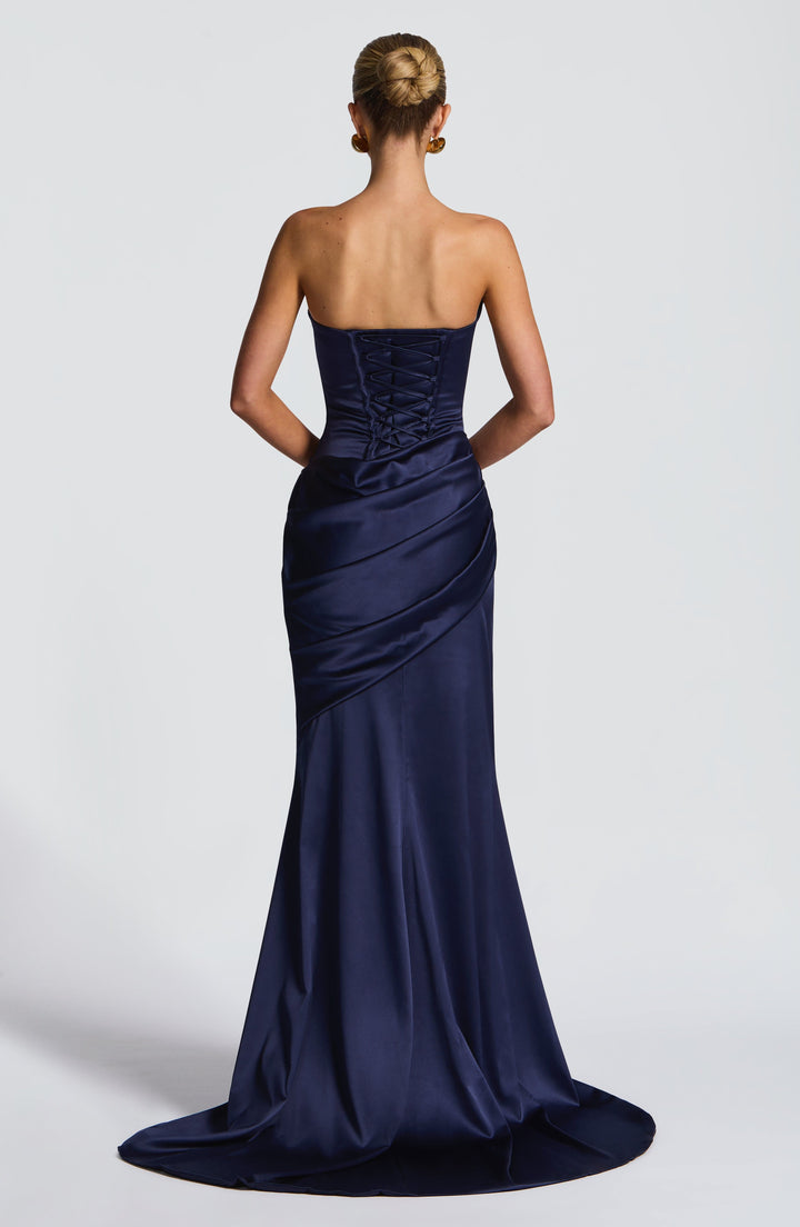 Vestidos Maxi Kensington - Azul Oscuro