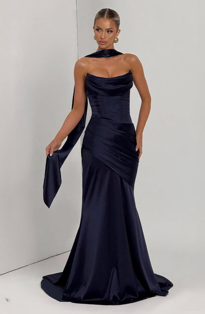Vestidos Maxi Kensington - Azul Oscuro