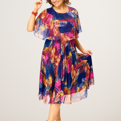Vestidos de chifón cómodos en tallas grandes