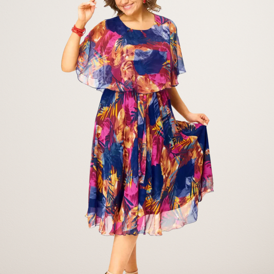 Vestidos de chifón cómodos en tallas grandes