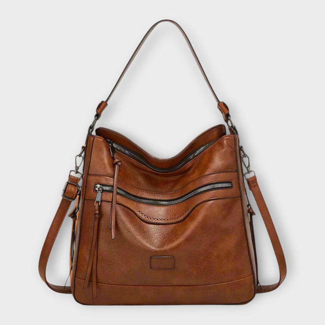 Bolso de hombro retro clásico de Laura - Elegancia y funcionalidad