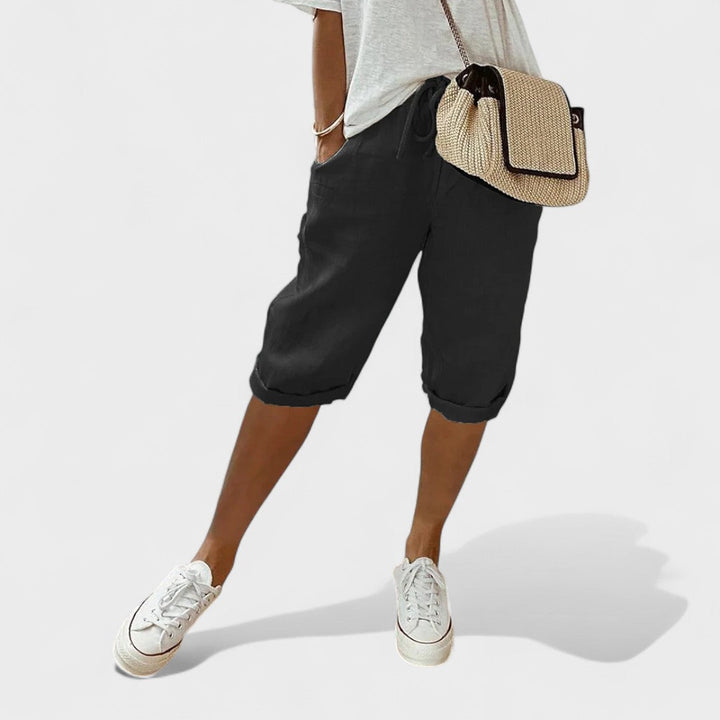 Pantalones cortos frescos y elegantes