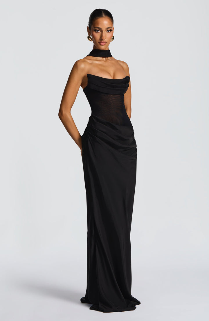 Vestidos maxi Liara - Negro