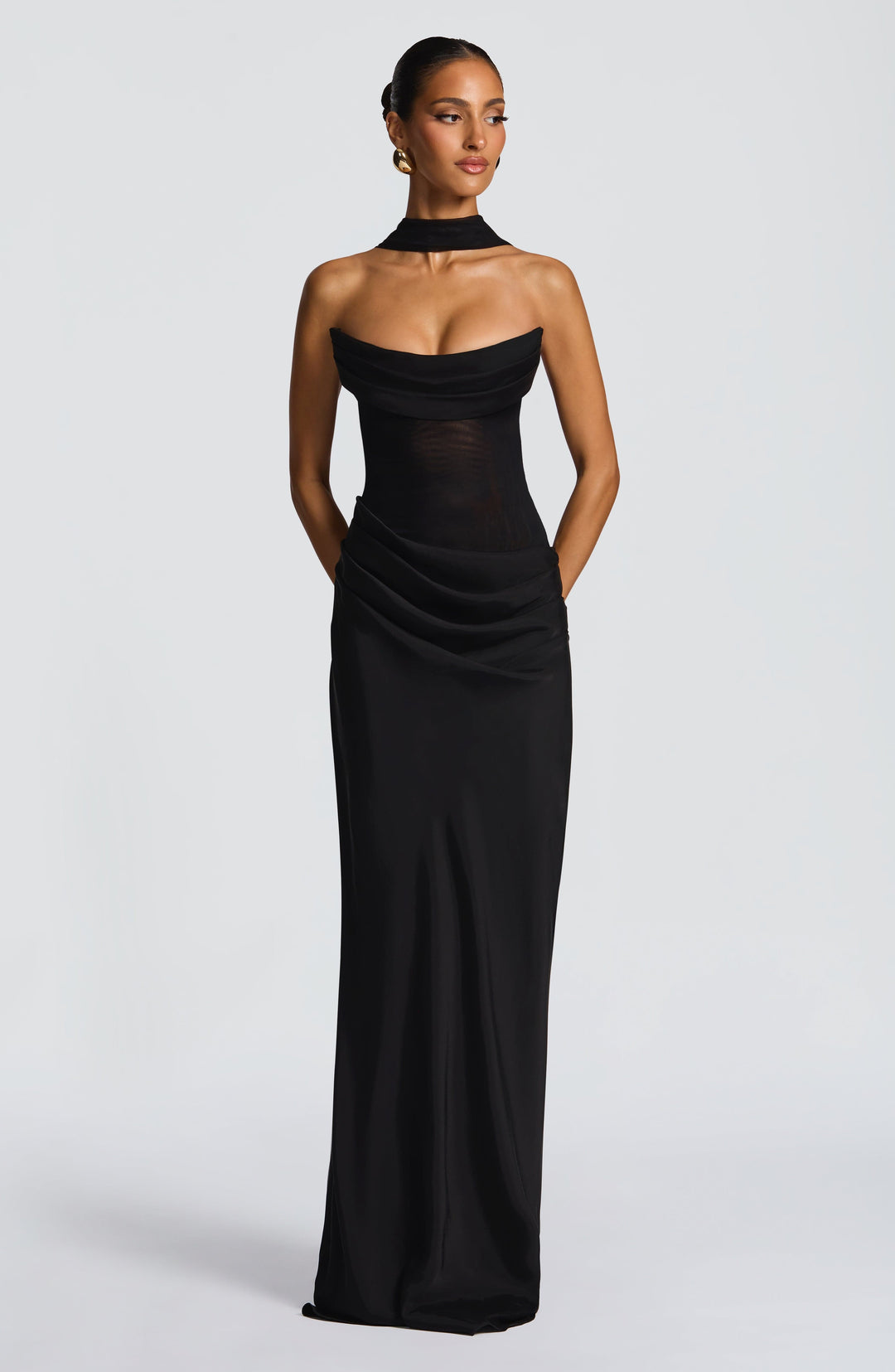 Vestidos maxi Liara - Negro