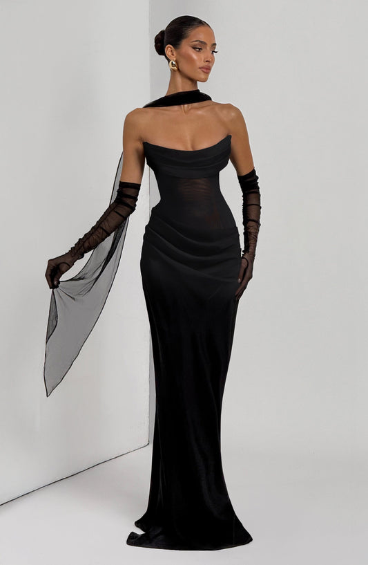 Vestidos maxi Liara - Negro