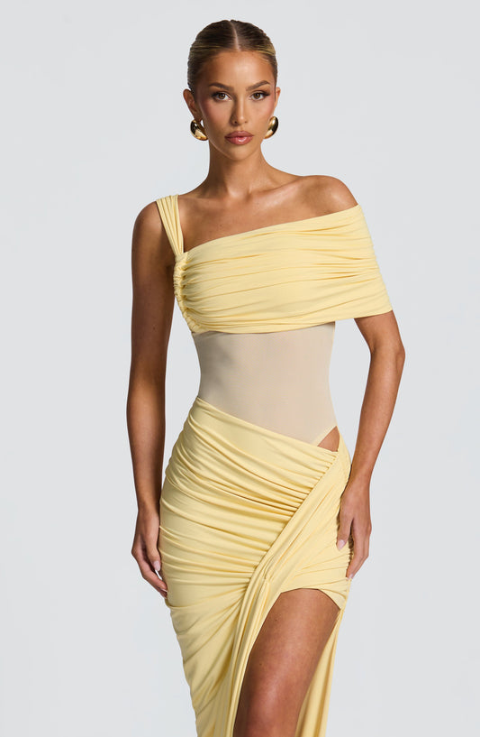 Vestido de cuerpo Lisette - Limón