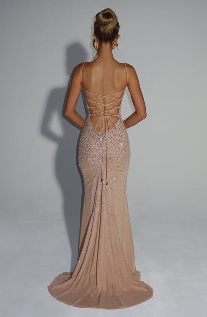 Vestidos Lorali - Nude