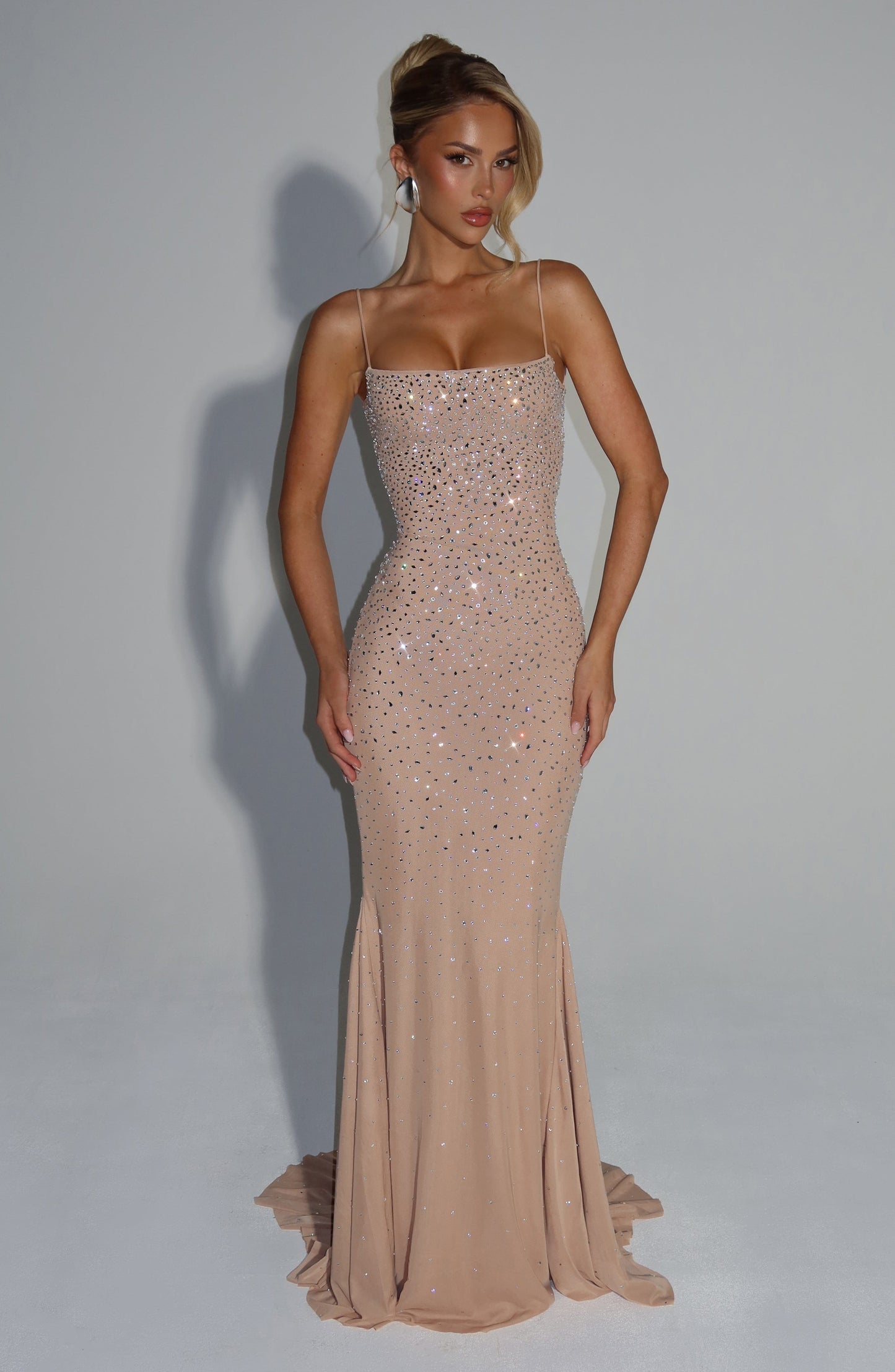 Vestidos Lorali - Nude
